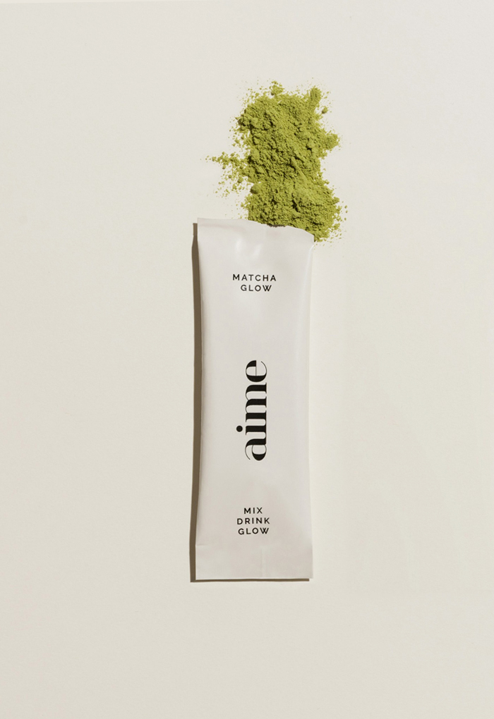 Packaging Aime Skincare par Victoria Strauss